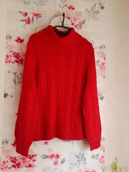 Krásný a teplá rolákový svetr 40/44 - 7