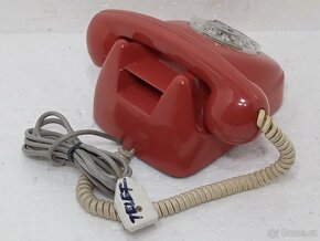 Retro telefon Tesla 3FP12044 - 1979 - ČSSR - 7