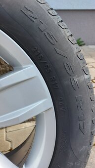 Alu kola 5x112 r17 Istanbul originál vw Passat b8 letní pneu - 7