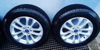 ALU kola Original FORD 5X108 ZÁNOVNÍ TOP STAV Pneu 225/65R17 - 7