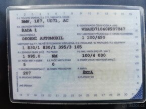 BMW 187 TDI 2.0 - 7