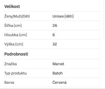 Batoh dětský Marvel - 7