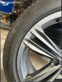 Alu kola VW Tiguan II, letní 19"+ samozalepovací pneu - 7