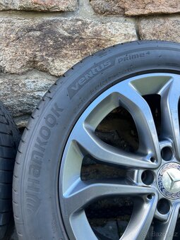 Alu disky Mercedes Benz 17", 5x112, ET 48,5 , šířka 7J - 7