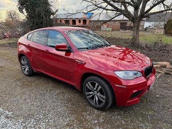 BMW X6 M e71 s63b44 Melbourne Red - 7