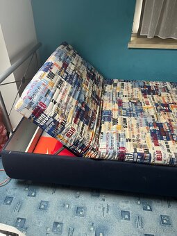 Polohovací postele s úložným prostorem– 110×200 cm - 7