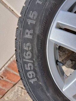 Prodej kol 5x100, 195/65 R15 zimní - 7