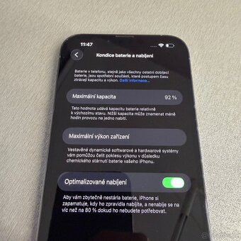 iPhone 13 Pro Max 256GB, pěkný stav, 12 měsíců záruka - 7