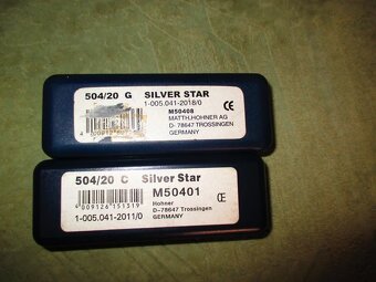 2x foukací harmonika Hohner-top stav - 7