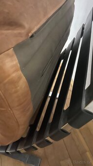 Lenoška lehátko kožené Carelli - 7