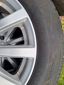 Zimní pneumatiky Suzuki S-Cross, 215/60 R16 vč alu disků - 7