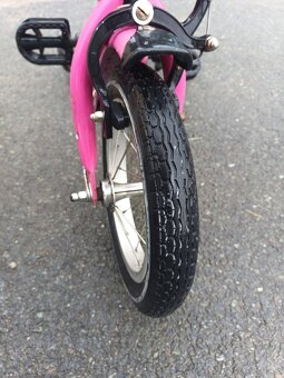 Dětské kolo 12" s postranními kolečky. - 7