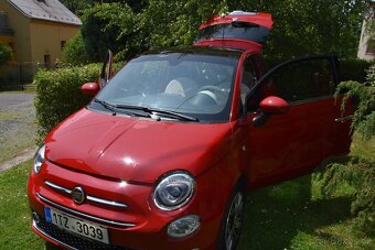 Fiat 500 1,2 Lounge - lux. výbava, 46 tis. km, top stav - 7