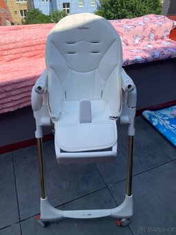 Dětská jídelní stolička a lehátko - Peg Perego jako nové - 7