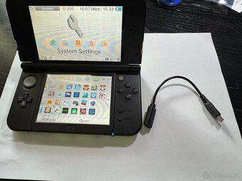 Nintendo New 3ds XL - Lime Green + usb-c + 32gb sd - 7
