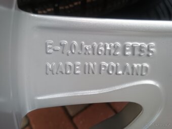 ALU kola Audi A4,  5x112 nová sada zimní - 7