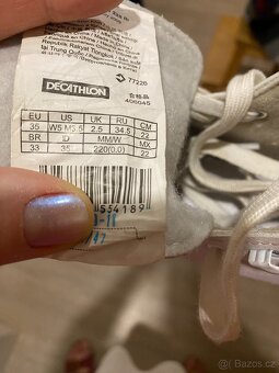 dívčí lední brusle vel. 35 - 7