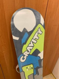 Snowboard Gravity 153 cm a vázání - 7