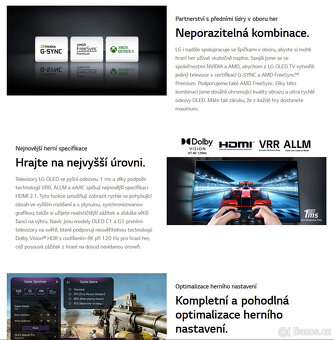 skvělá LG OLED TV 65" jako nová - 7