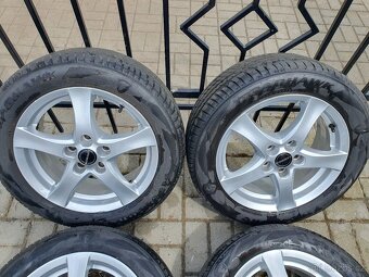 Alu kola 5x112 r16 6,5j et50 letni pneu 205/55/16 - 7