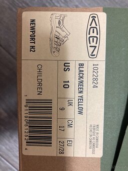 Sandálky KEEN newport H2 K velikost 27 / 28 - 7