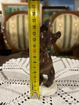 Lomonosov SSSR figurka medvěd - 7