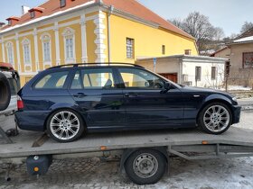 BMW e46 320i 125kW Touring M paket Orientblau - 7