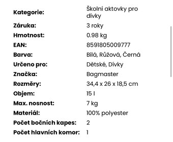 Aktovka BAGMASTER - 7