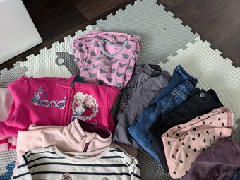 Balík oblečení holka dívčí 92/98/104 - 7