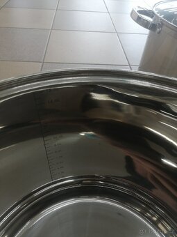 Hrnce nové nerez Gastro užitný objem: 10, 12, 15 l - 7