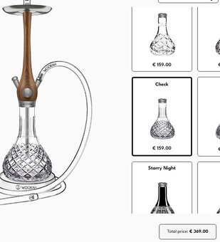 Vodní dýmka Hookah Shisha Wookah - 7