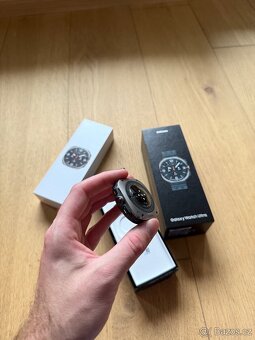 Samsung Galaxy Watch Ultra stříbrný titan - 7