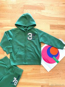 BENETTON NOVÉ tepláky bunda TEPLÁKOVÁ SOUPRAVA 4-5r, 110 - 7