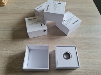 Chytrý prstýnek / Smart ring COLMI R02 - zlatý vel. 8 - 7
