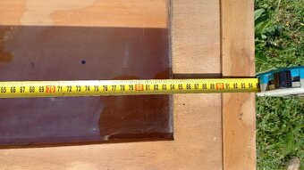 Dřevěná prosklená bedna na hodiny - 7