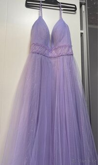 Světle fialové šaty - 7