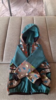 Softshellová dětská bunda a kalhoty - 7