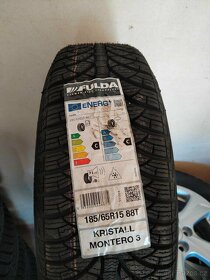 15" TOYOTA YARIS + TPMS zimné pneu,nový model originál. - 7