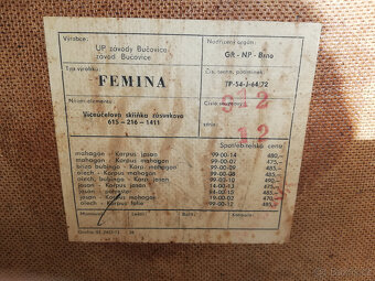 Skříně noční stolky zrcadlo toaletní stolek 70 léta Retro - 7