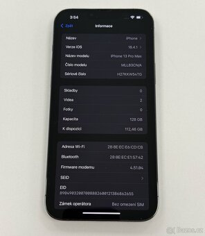 iPhone 13 PRO MAX 128GB ✅ TOP STAV ZARUKA - 7