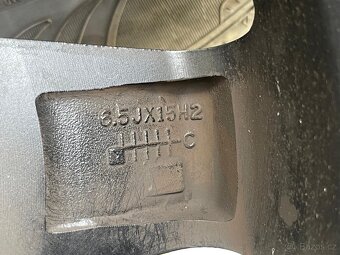 Alu kola RH 5x100 R15 pneu 195/65 DOT22 - 7