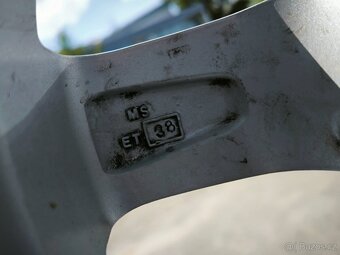 ALU kola 5x112R15 + letní pneu, Octavia II, Volkswagen,Seat - 7