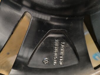 ALU kola Passat Superb 5x112 r17, Originál,+TPMS,Pirelli 98% - 7