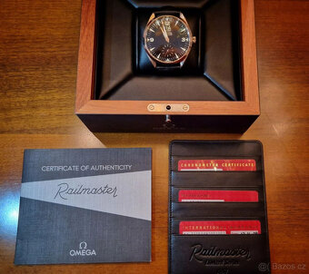 Omega Railmaster XXL Limited Edice 18karátové bílé zlato - 7