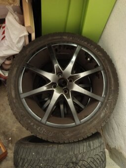 R17 Alu kola, zimní pneu - 7