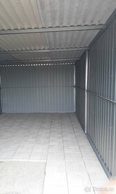 Nová plechová garáž 3x5m, sklad, zahradní domek - 7