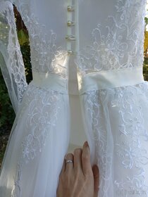 Svatební šaty - XS - 7