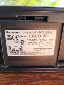 Videorekordér VHS PANASONIC NV-HV50 - 7