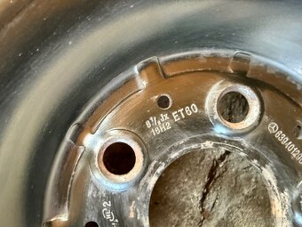 Originální plechové disky Mercedes-Benz Vito 5x112 R16 - 7