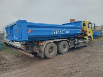 Man 6x4 hákový nosič kontejneru - 7